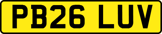 PB26LUV
