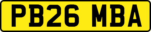 PB26MBA