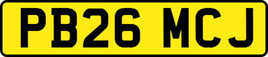 PB26MCJ