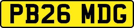 PB26MDG