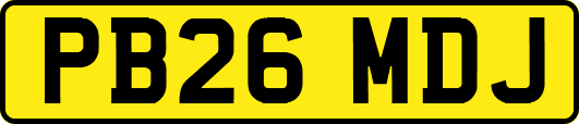 PB26MDJ