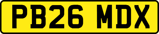 PB26MDX
