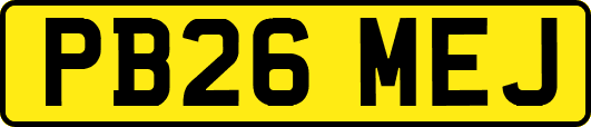 PB26MEJ