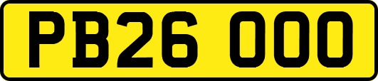 PB26OOO
