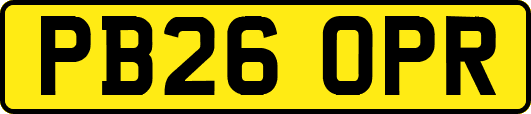 PB26OPR