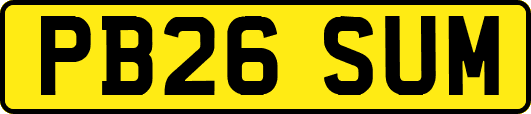 PB26SUM