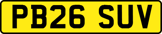 PB26SUV
