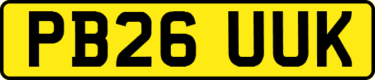 PB26UUK