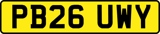 PB26UWY