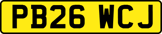 PB26WCJ