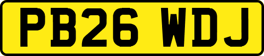 PB26WDJ