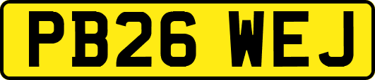 PB26WEJ