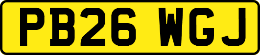 PB26WGJ