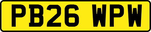 PB26WPW