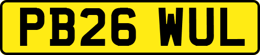PB26WUL