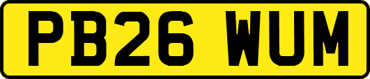 PB26WUM