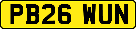 PB26WUN