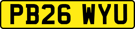 PB26WYU