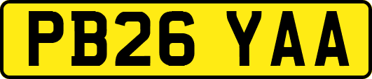 PB26YAA