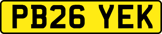 PB26YEK