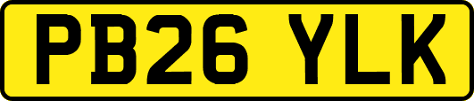 PB26YLK