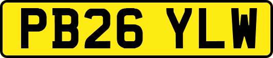 PB26YLW