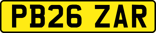 PB26ZAR