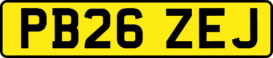 PB26ZEJ
