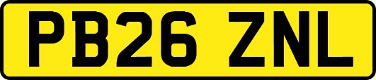PB26ZNL