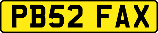 PB52FAX