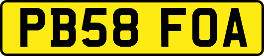 PB58FOA