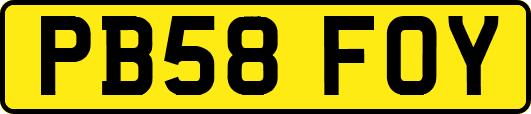 PB58FOY