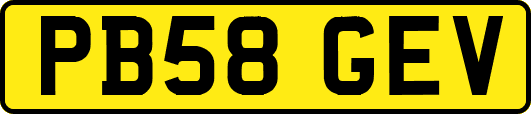 PB58GEV