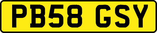 PB58GSY