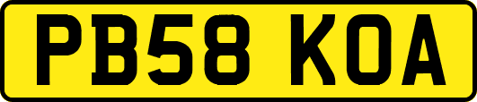 PB58KOA