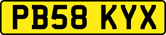 PB58KYX
