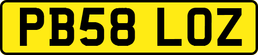 PB58LOZ