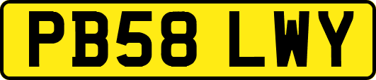 PB58LWY