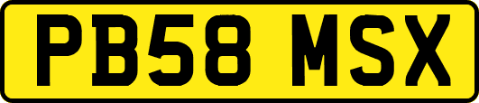PB58MSX