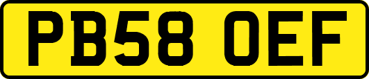 PB58OEF