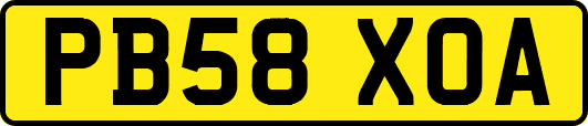 PB58XOA