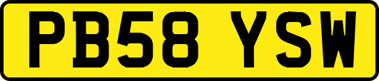 PB58YSW