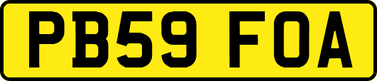 PB59FOA
