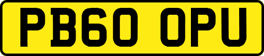 PB60OPU
