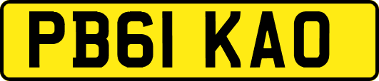 PB61KAO