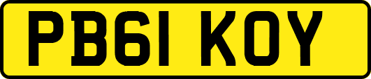 PB61KOY