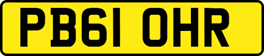 PB61OHR