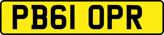 PB61OPR