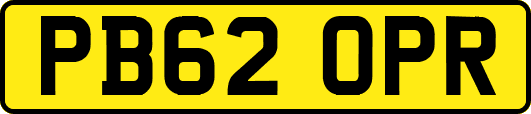 PB62OPR
