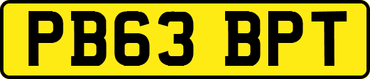 PB63BPT
